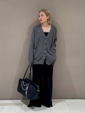 「アイテム（キーホルダー）」を使った、ゆうなさん（レディース・156cm・20代）の秋コーディネート