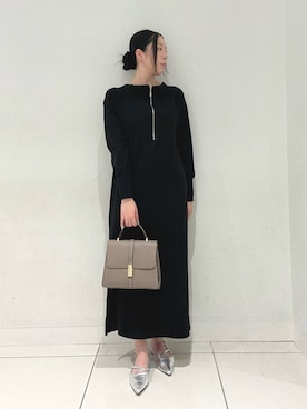 「SENSE OF PLACE by URBAN RESEARCH（センスオブプレイスバイアーバンリサーチ）のアイテム（パンプス）」を使った、sawaさん（レディース・168cm）の秋コーディネート