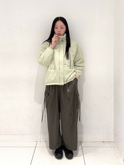 m*n様 モンスターブルゾン ビッグシルエット撥水ナイロンミリタリーモンスター中綿ブルゾン