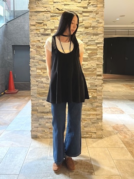 「アイテム（ブラジャー）」を使った、sawaさん（レディース・168cm）の秋コーディネート