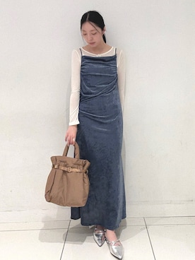 「SENSE OF PLACE by URBAN RESEARCH（センスオブプレイスバイアーバンリサーチ）のアイテム（パンプス）」を使った、sawaさん（レディース・168cm）の秋コーディネート