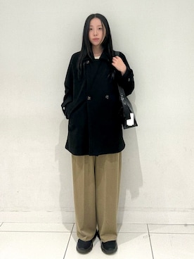 「イチ推しジャケットスタイル」｜「アイテム（その他アウター）」を使った、sawaさん（レディース・168cm）の秋コーディネート