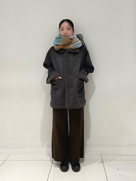 sawaさん（レディース・168cm）の冬コーディネート