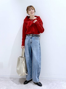 はってぃーさん(レディース・168cm)の冬コーディネート