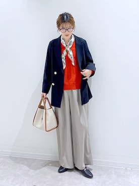 はってぃーさん（レディース・168cm）の冬コーディネート