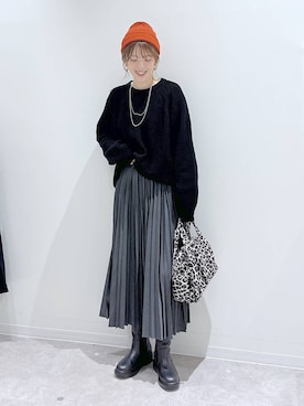 はってぃーさん（レディース・168cm）の冬コーディネート