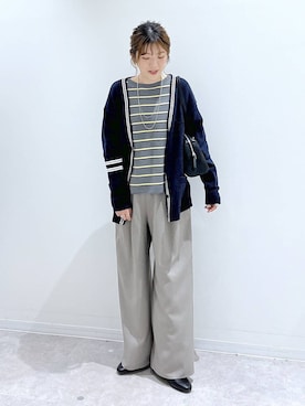 はってぃーさん（レディース・168cm）の春コーディネート