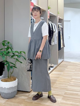 はってぃーさん（レディース・168cm）の夏コーディネート