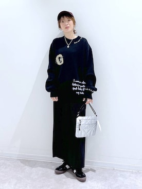 はってぃーさん（レディース・168cm）の春コーディネート