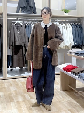 「GLOBAL WORK（グローバルワーク）のアイテム（パンプス）」を使った、はってぃーさん（レディース・168cm）の秋コーディネート