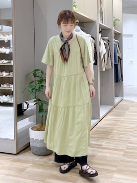 はってぃーさん（レディース・168cm）の夏コーディネート