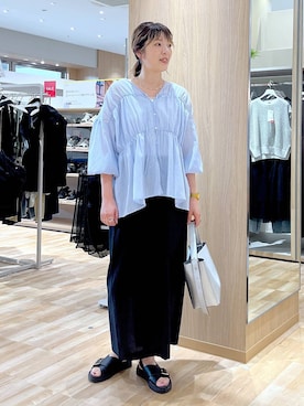 はってぃーさん(レディース・168cm)の夏コーディネート