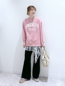 「アイテム（その他シューズ）」を使った、はってぃーさん（レディース・168cm）の冬コーディネート