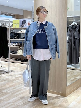 はってぃーさん（レディース・168cm）の冬コーディネート