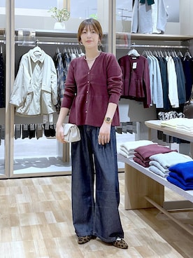 「GLOBAL WORK（グローバルワーク）のアイテム」を使った、はってぃーさん（レディース・168cm）の秋コーディネート