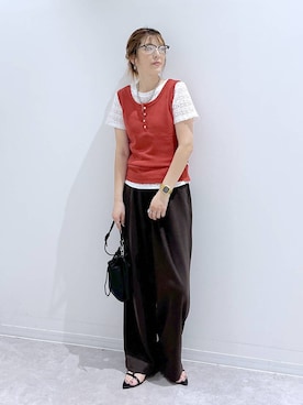 はってぃーさん(レディース・168cm)の夏コーディネート