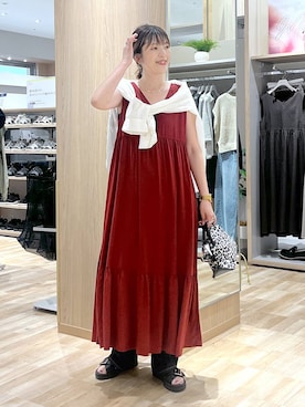 はってぃーさん（レディース・168cm）の夏コーディネート