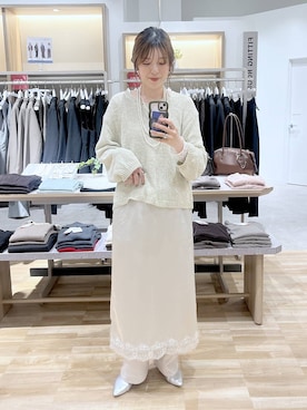 はってぃーさん（レディース・168cm）の春コーディネート