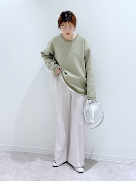 「GLOBAL WORK（グローバルワーク）のアイテム（アクセサリー）」を使った、はってぃーさん（レディース・168cm）の春コーディネート