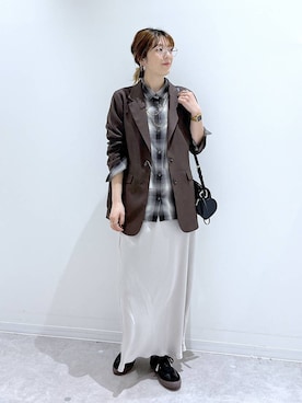 はってぃーさん（レディース・168cm）の冬コーディネート