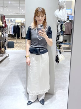 はってぃーさん（レディース・168cm）の夏コーディネート