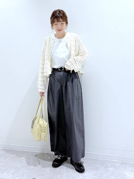 はってぃーさん（レディース・168cm）の春コーディネート