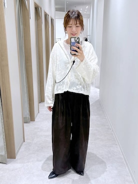 はってぃーさん(レディース・168cm)の春コーディネート