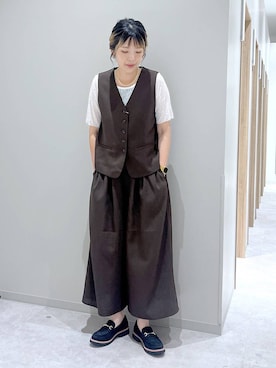 はってぃーさん（レディース・168cm）の夏コーディネート