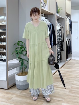 はってぃーさん(レディース・168cm)の春コーディネート