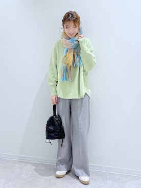 はってぃーさん（レディース・168cm）の冬コーディネート