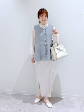 はってぃーさん（レディース・168cm）の冬コーディネート