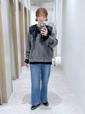 はってぃーさん（レディース・168cm）の冬コーディネート