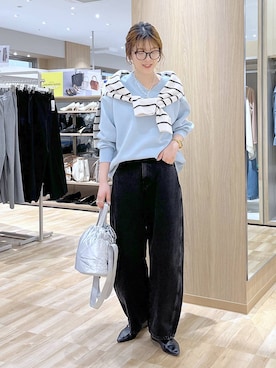 はってぃーさん（レディース・168cm）の春コーディネート