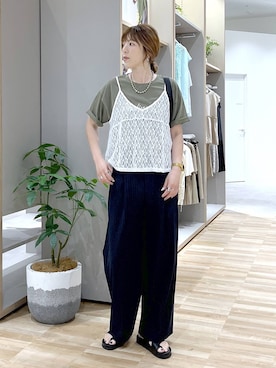 はってぃーさん(レディース・168cm)の夏コーディネート