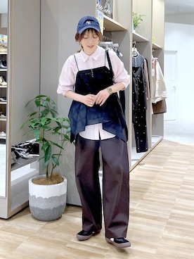 はってぃーさん（レディース・168cm）の春コーディネート