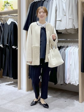 はってぃーさん（レディース・168cm）の冬コーディネート