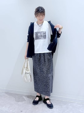 はってぃーさん（レディース・168cm）の春コーディネート