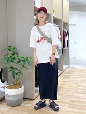 はってぃーさん(レディース・168cm)の夏コーディネート