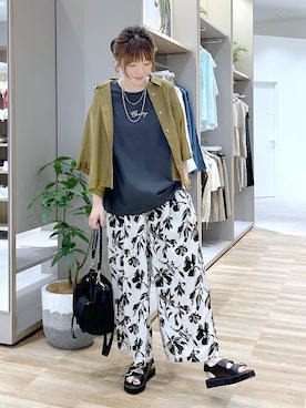 はってぃーさん(レディース・168cm)の夏コーディネート