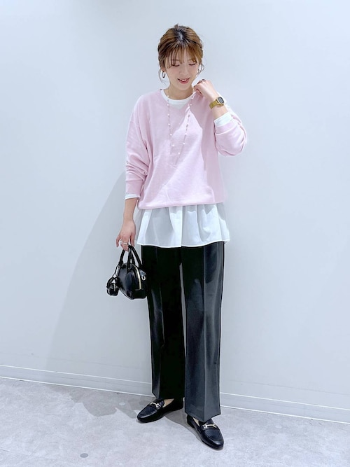 お手入れラクラクセットアップ/ストレートパンツ/611219（その他パンツ