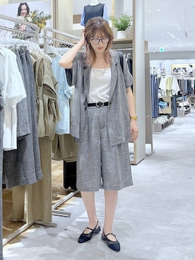 はってぃーさん（レディース・168cm）の夏コーディネート