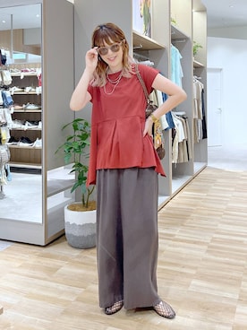 はってぃーさん(レディース・168cm)の夏コーディネート