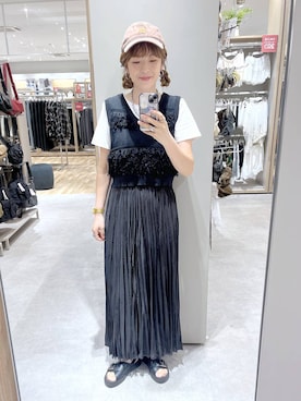 はってぃーさん(レディース・168cm)の夏コーディネート