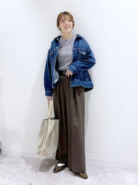 はってぃーさん(レディース・168cm)の冬コーディネート