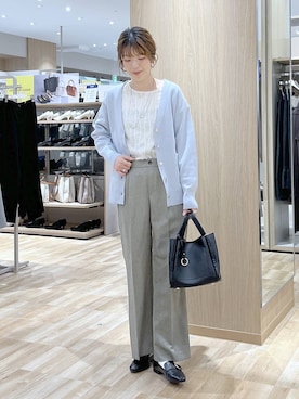 「GLOBAL WORK（グローバルワーク）のアイテム（アクセサリー）」を使った、はってぃーさん（レディース・168cm）の春コーディネート