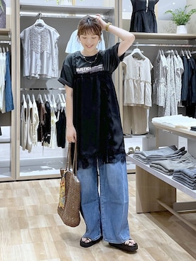 はってぃーさん(レディース・168cm)の夏コーディネート