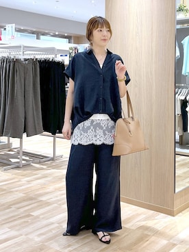 はってぃーさん(レディース・168cm)の夏コーディネート