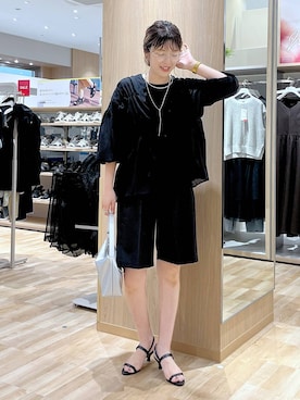はってぃーさん(レディース・168cm)の夏コーディネート