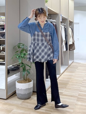 はってぃーさん（レディース・168cm）の冬コーディネート