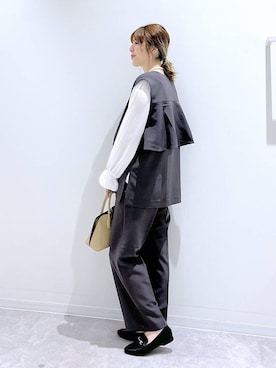 「GLOBAL WORK（グローバルワーク）のアイテム（アクセサリー）」を使った、はってぃーさん（レディース・168cm）の冬コーディネート